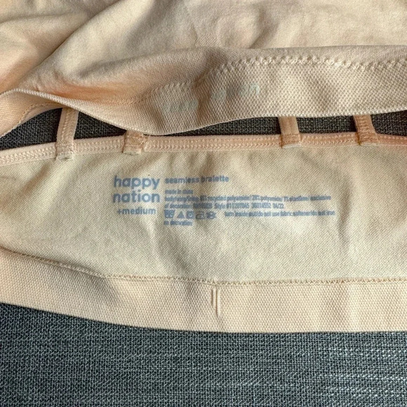 Happy Nation Strappy Bralette NWT Sz medium - Picture 3 of 7
